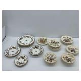 English Ceramic Dinnerware Pieces