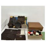 Wooden Silverware Storage Chest with Tarnish Proof Bags and Jewelry Boxes