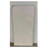 Folding Table with White Laminate Top