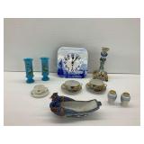 Porcelain and Glass Decoratives