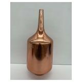 Copper Finish Decorative Vessel