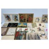 Vintage Framed Prints and Illustrations