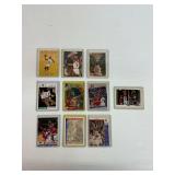 (10) Michael Jordan Sports Cards with Protective Cases