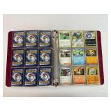 Pokemon Trading Cards in Binder...11 Pages