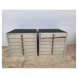 (2) Modular Drawer Cabinets