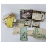 Springmaid Bedding Set and Embroidered Linens