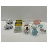 Decorative Glass and Porcelain Items
