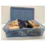 Fabric and Other Textiles in Storage Container