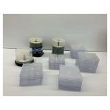 Blank CD-R Discs and Plastic Jewel Cases