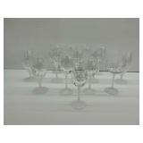 Avon Crystal Stemware Glasses