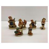 (6) Goebel Hummel Ceramic Figurines