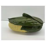 Shawnee Pottery Corn Design Covered Dish