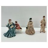 (3) Florence Ceramics California Figured Statues