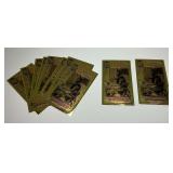 (11) Florida Goldback 1/2 Notes 24K Gold