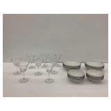 Norleans Estate Dinnerware and Ribbed Stemware