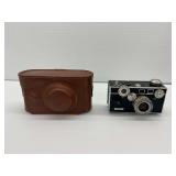 Argus C3 Rangefinder Camera with Leather Case