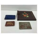 Antique Autograph Books, Postcard Album, and 1940s Photograph Album (no photos)