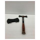 Estwing Double Bit Tomahawk Axe with Leather Grip and Sheath