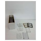 Trading Card Screwdown Holders in Storage Box