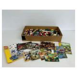 LEGO Brick Lot with Instruction Booklets