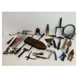 Assortment of Hand Tools and Hardware