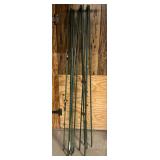 (12) Sturdy Garden Stakes