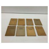 (8) Haldeman-Julius Little Blue Books