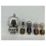 (5) Vacuum Tubes Including Radiotron UV-202 and UX201-A