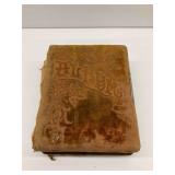19th Century Velvet Photograph Album with Cabinet Cards