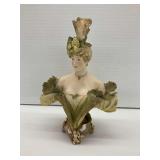Ernst Wahliss Vienna Austria Porcelain Bust of Woman