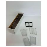 Trading Card Screw-Down Holders with Storage Box