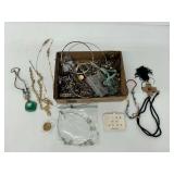 Necklaces, Earrings, and Other Costume Jewelry