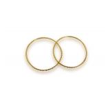 Pair of 22K Gold Bangle Bracelets