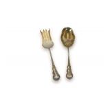 Sterling Silver Salad Serving Set