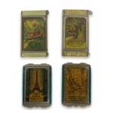 (4) Souvenir Compacts from Century of Progress Exposition