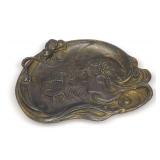 Rudgear-Merle Co. Art Nouveau Cast Metal Trinket Dish Made for 1915 Panama Pacific Exposition