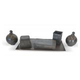 1929 Svenskt Tenn Stockholm Pewter Desk Set