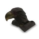 Houston Scott Bronze Eagle Head Sculpture
