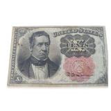United States 10 Cents Fractional Currency Note, Series of 1870