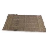 Vintage Afghan Kilim in Brown Tones