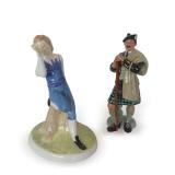 (2) Royal Doulton Porcelain Figurines... see description and photos