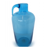 Winslow Anderson for Blenko Glass Blue Floor Jug/Vase