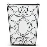 Contemporary Leaded Glass Window Panel