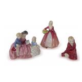 (3) Royal Doulton Porcelain Figurines