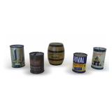 (5) Coin Banks Including World