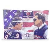 Chicago Bears Super Bowl XX Champions Giclee by Joseph Nicolosi...Autographed by Jim McMahon