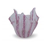 Murano Hand Blown Fazzoletto Vase
