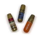 (3) Century of Progress Thimble and Thread Sets