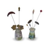 Hat Pin Collection with Holders