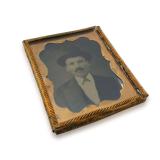 Daguerreotype of Man with Mustache